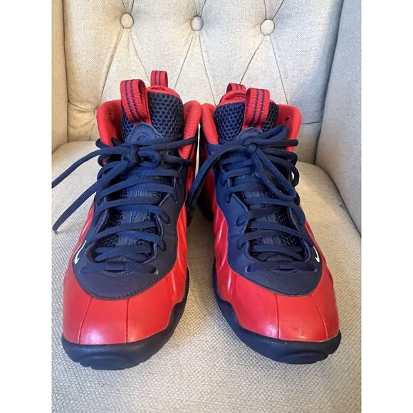 Nike Little Posite Pro (GS) "USA" CZ2520-600 Youth Size 4.5‎ Pristine! No flaws! - Picture 4 of 10